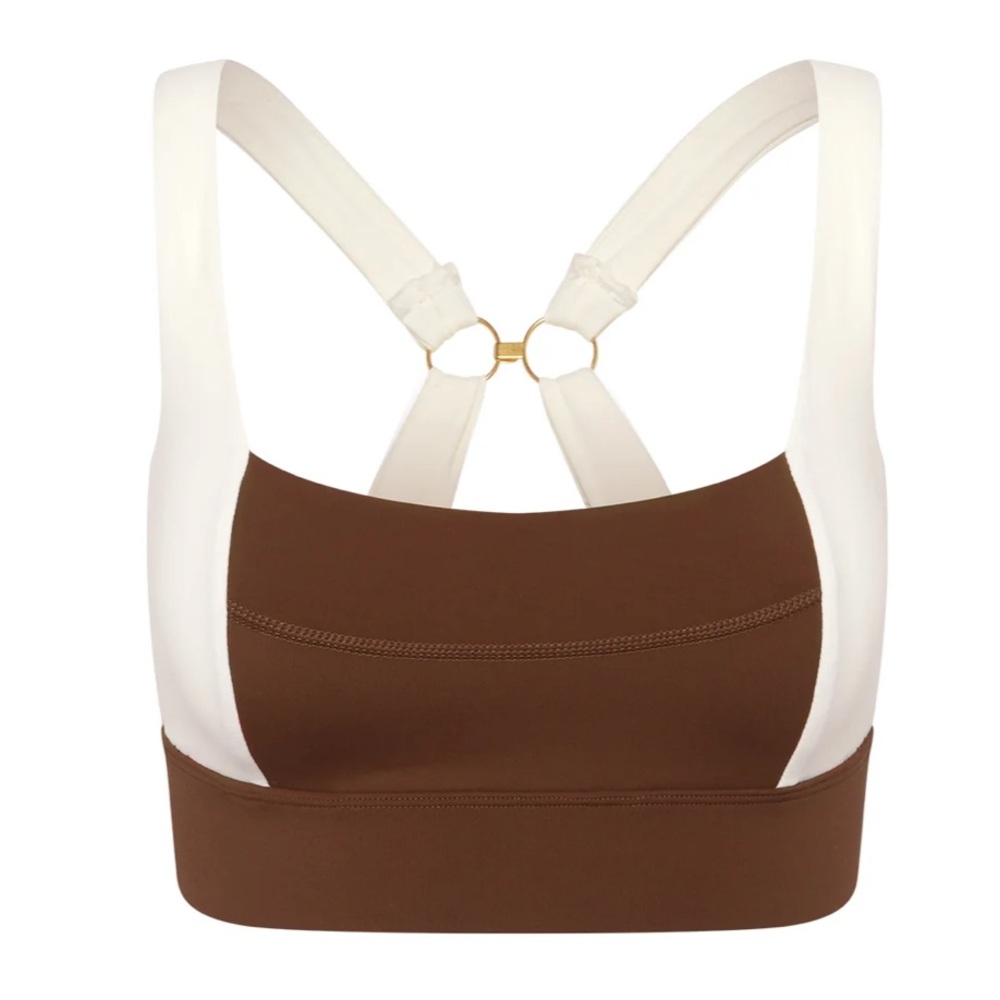 Monday Body - Arches the “Tash” bra - brown/ivory - SMALL